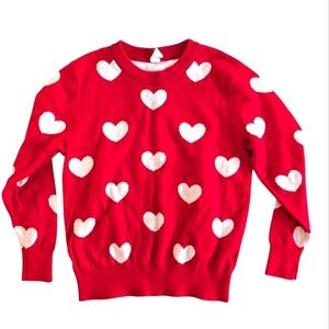 Kid Nation Girls Sweaters Cotton Cute Sweater Crew Neck Pullover Size 5-6